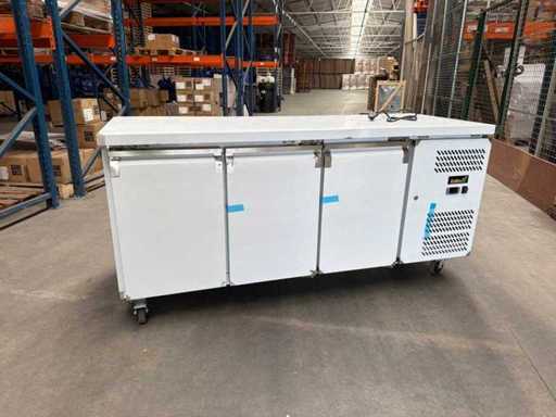 Italindo GN3100TN Stainless Steel Refrigerated Workbench (new needed with protective foil)
