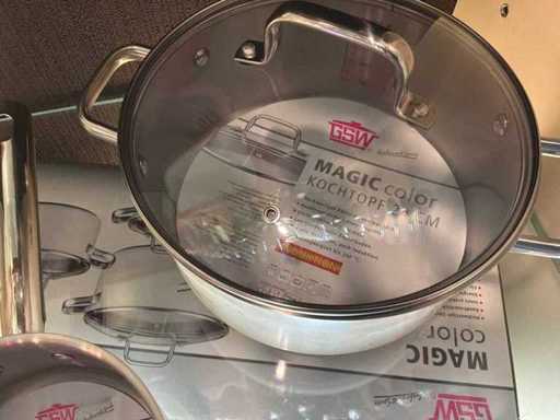 7 piece GSW Cooking Pot Set