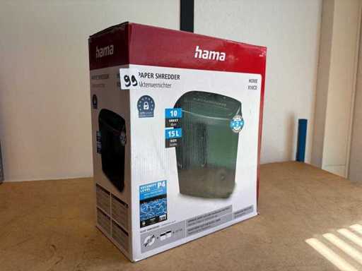 HAMA Aktenvernichter Home X10CD