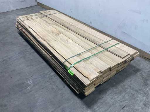 Deska piórowo-wpustowa Fraké 245x15x2,2 cm (95x)