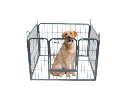 MaxxPet 22300 Recinto per cuccioli 101x79cm - Corsa per conigli - 4 pannelli per il kennel