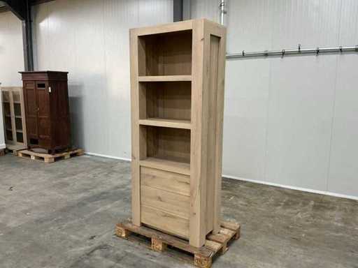 Eichen-Aufbewahrungsfach 216,5x90,5x45,5 cm