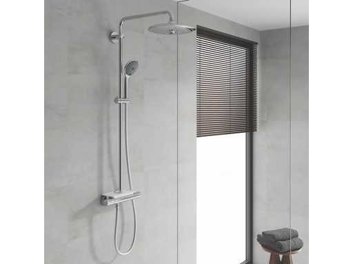 Grohe Vitalio Joy Shower Set 260 with Thermostat, 3 Jets, Chrome 26403001
