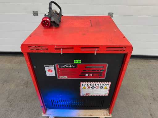 2017 Linde Intronic B EU 80V 100A 590-950Ah Cargador de carretilla elevadora Batería Batería