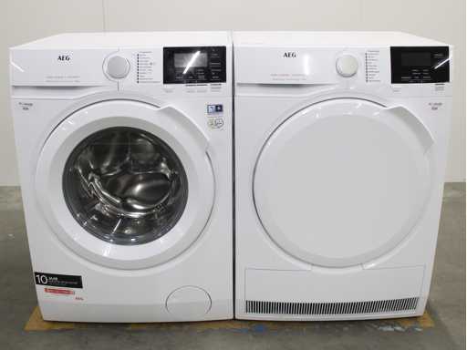 AEG 6000 Series | Lavamat ProSense Technology Wasmachine & AEG 6000 Series | Lavatherm ProSense Technology Wasdroger