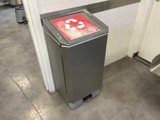 Edelstahl-Pedalbehälter