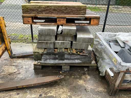 Plaque 3 en pierre naturelle