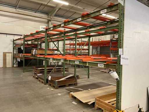 Heavy-duty shelf, without contents