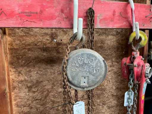 CYCLNE Model M Łańcuchowa Wyciągarka