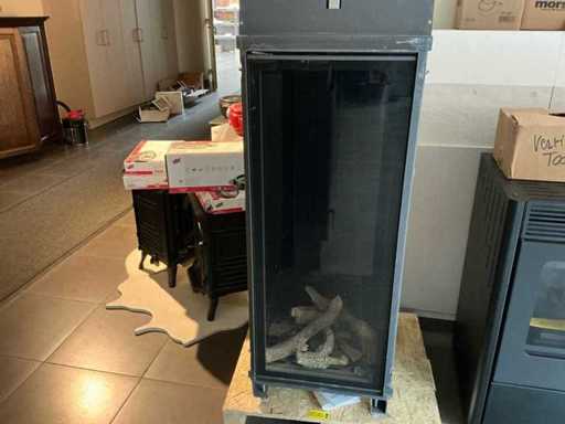 Showroom model Barbas Bellfires Vertical Bell Medium 3 Closed combustion Gas heater