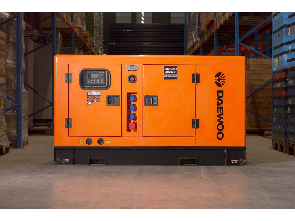 Daewoo Dagfs-25 25Kva emergency power generator