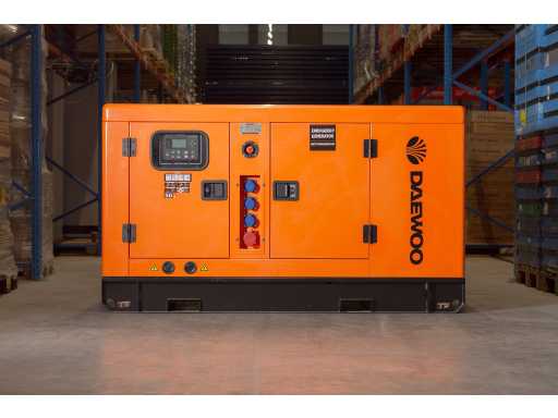 Daewoo Dagfs-25 25Kva emergency power generator