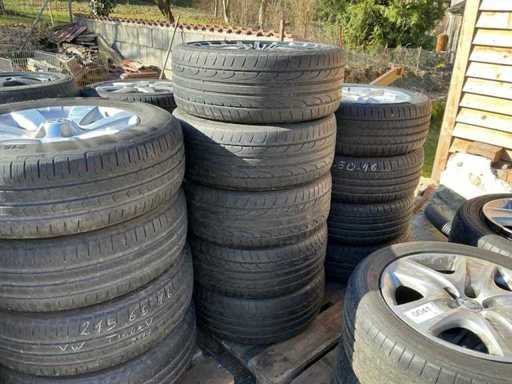 Gomme su cerchi in alluminio (5x)