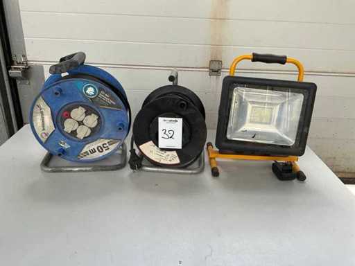 Verlengkabelhaspel (2x)