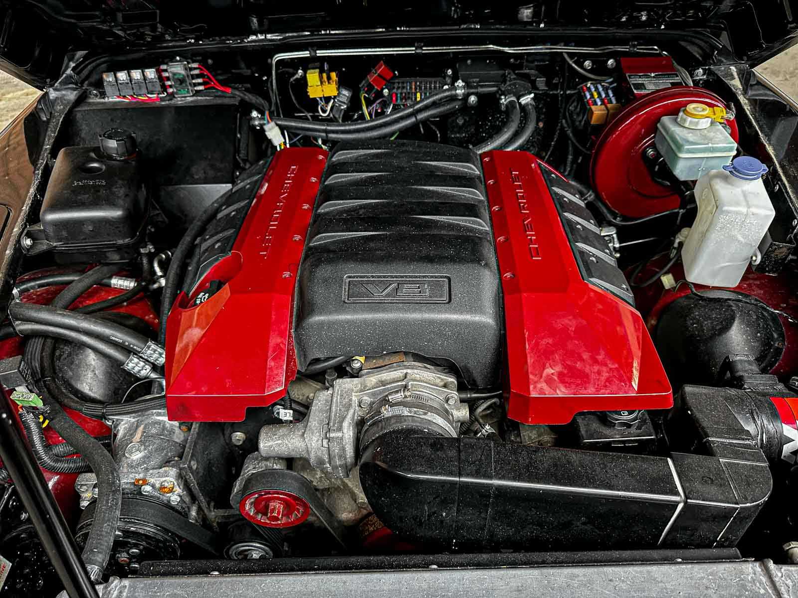 Land Rover Defender 90 V8 LS3-Motor 430pk 1996