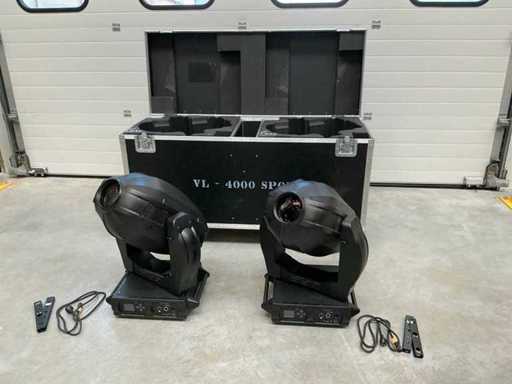 Vari-Lite VL4000 Testina mobile a LED (4x)