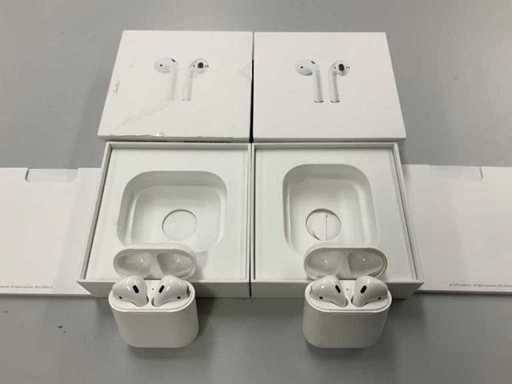 Apple AirPods 1 cu carcasă de încărcare (2x)