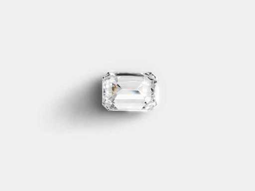 Diamant-smaragdvorm 0,50 cts DE VS