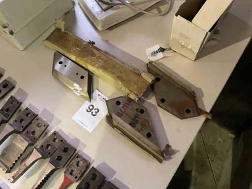 Couteaux à matrice d’onglet (3x)