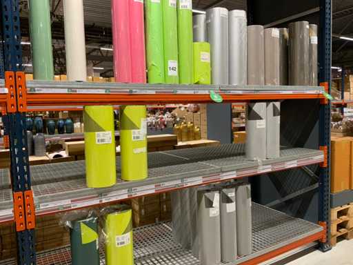 Batch of packaging rolls