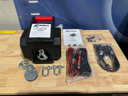 Ribimex 12V 2,2 Tonnen Seilwinde