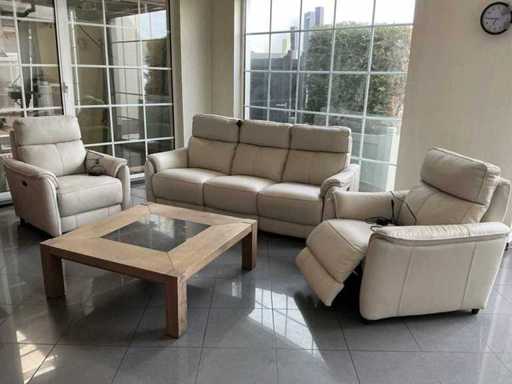 Canapé / canapé électrique + table basse