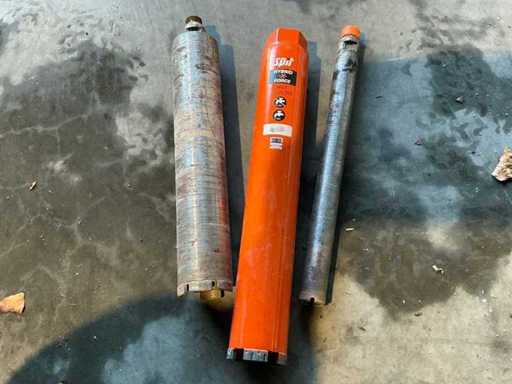 Diamond drill bit (3x)