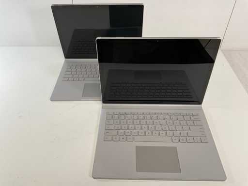 Microsoft Surface Book 2 13.5”, Core(TM) i5 8th Gen, 8 GB RAM, 256 GB NVMe Laptops (2x)
