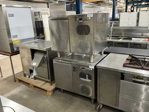 Bănci de lucru frigorifice Metos KST 01 TN Tavol (2x)