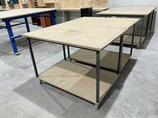 Carrello da magazzino (2x)