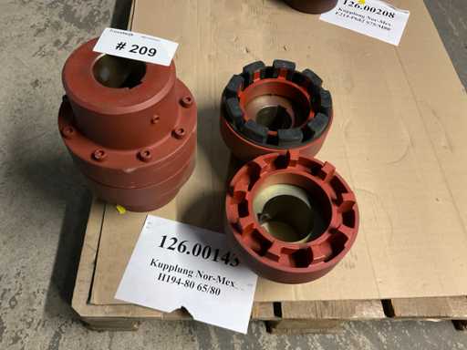 Embrague Nor-Mex H194-80 65/80 (2x)