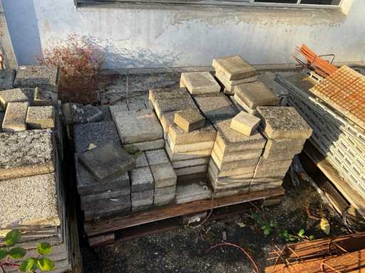 Pflastersteine auf Palette (4x)