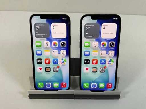 Apple iPhone 12 - 64GB - Nero (2x)