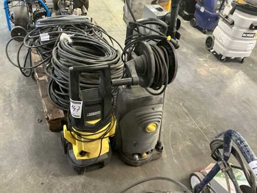 Kärcher HD5/15C i K3.150 Różne myjki wysokociśnieniowe (2x)