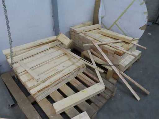 Loté de bois d’emballage