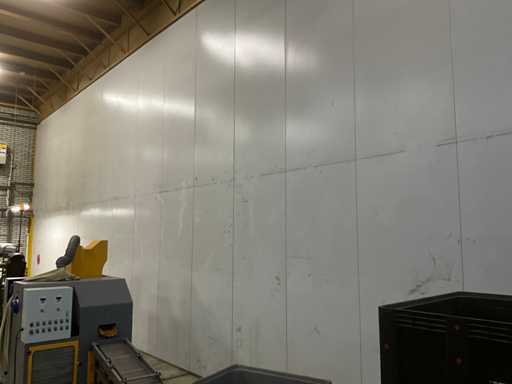 Partition wall, sandwich panel (17x)