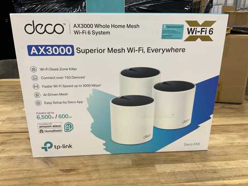 TP Link AX3000 Whole Home Mesh Wi-Fi 6 system