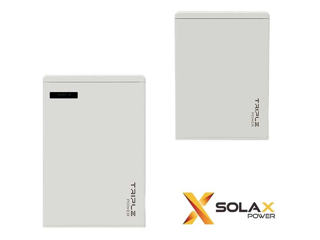 Solax Batterie Triple Power 11,6kWh, BMS, Master + Slave Pack - Batterie domestique / Batterie de stockage pour panneaux solaires