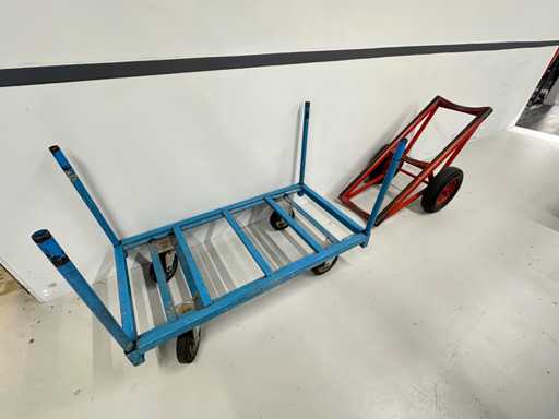 Rollenkar en magazijnkar