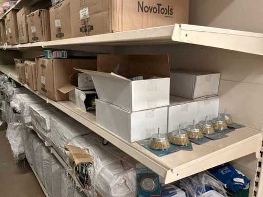 Novotools Large batch of round steel brushes