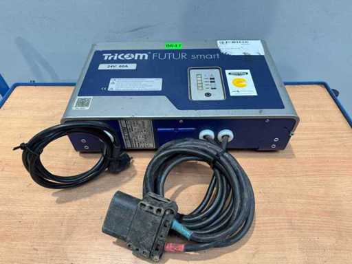 2015 TRICOM Futur Smart 24V 60A 375-480Ah Cargador Transpaleta Hormiga Cargador eléctrico