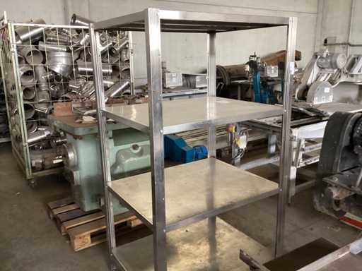 Stainless steel shelf