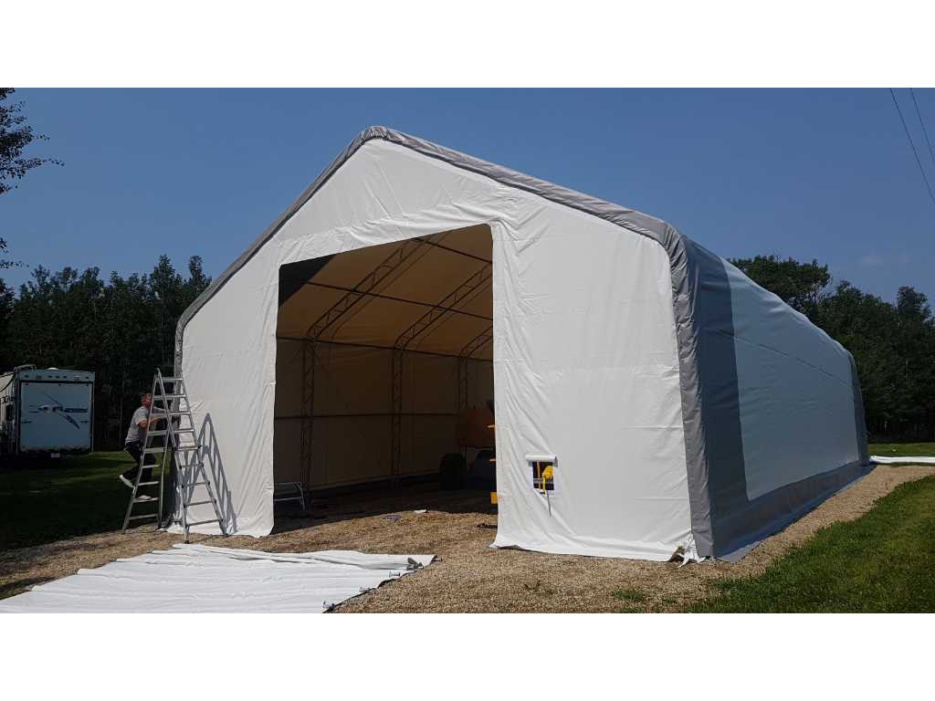 2024 Stahlworks 18.3x10x5.2 meter Storage shelter / garage tent