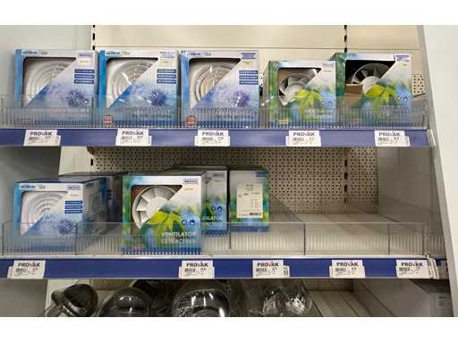 Verschiedene Grills und Lüfter (48x)