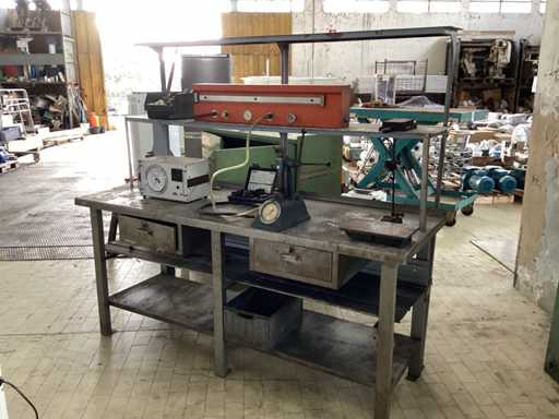 Établi avec contenu