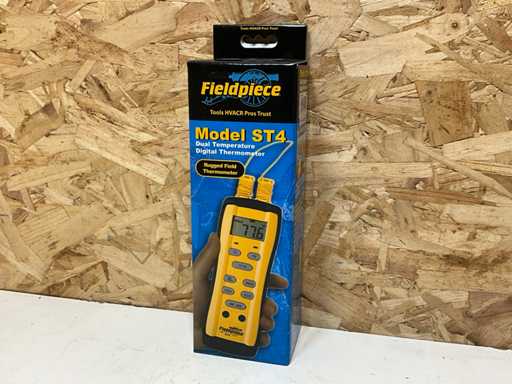 Fieldpiece ST4 Dubbele thermometer
