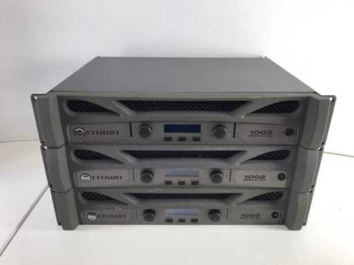 Crown (NXTI1002-U-EU) XTi 1002 amplificateurs professionnels 2 canaux (3x)