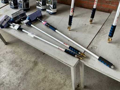 TalenTools 117/200cm Wasborstel met telescopische steel (3x)