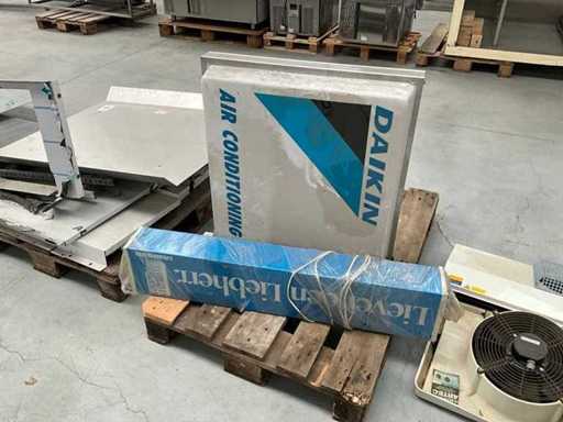 Panneaux muraux lumineux (2x)