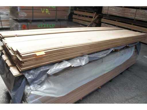 28,60 m² Eiken planchetten 14mm